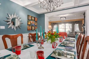 fancy dining room